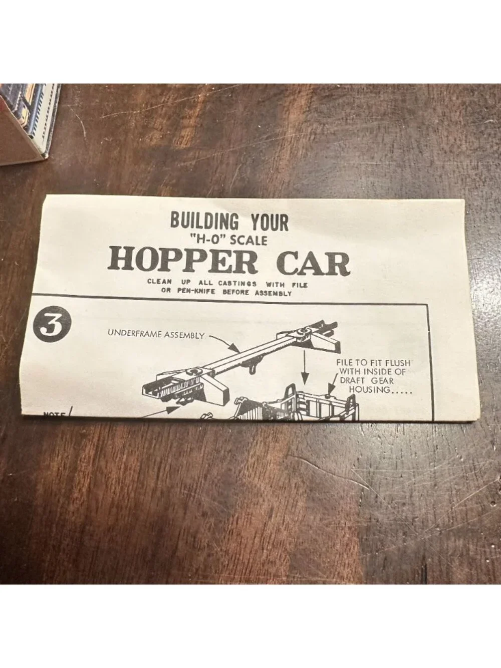 Ulrich HO Scale Model Kit Metal Hopper Car